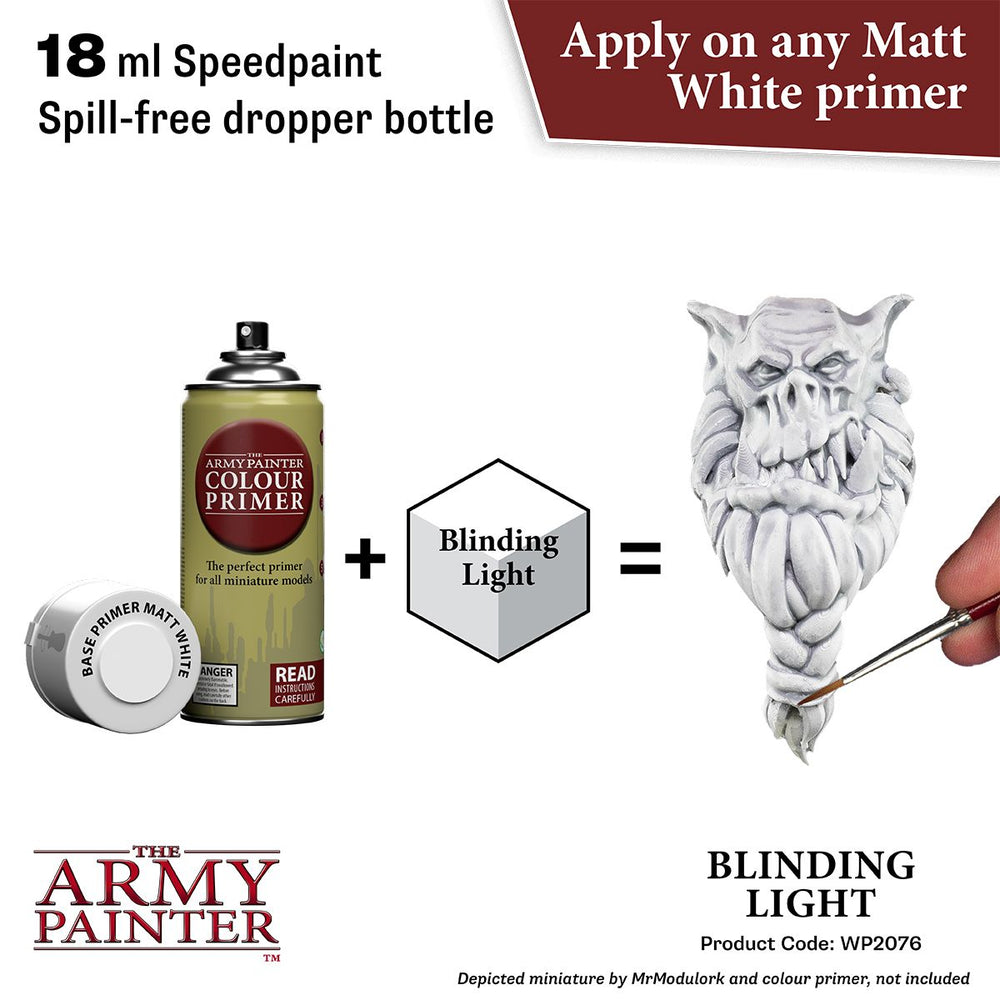 Army Painter Warpaints Speedpaint 2.0: Blinding Light 18ml (ONLINE ORDER ONLY)
