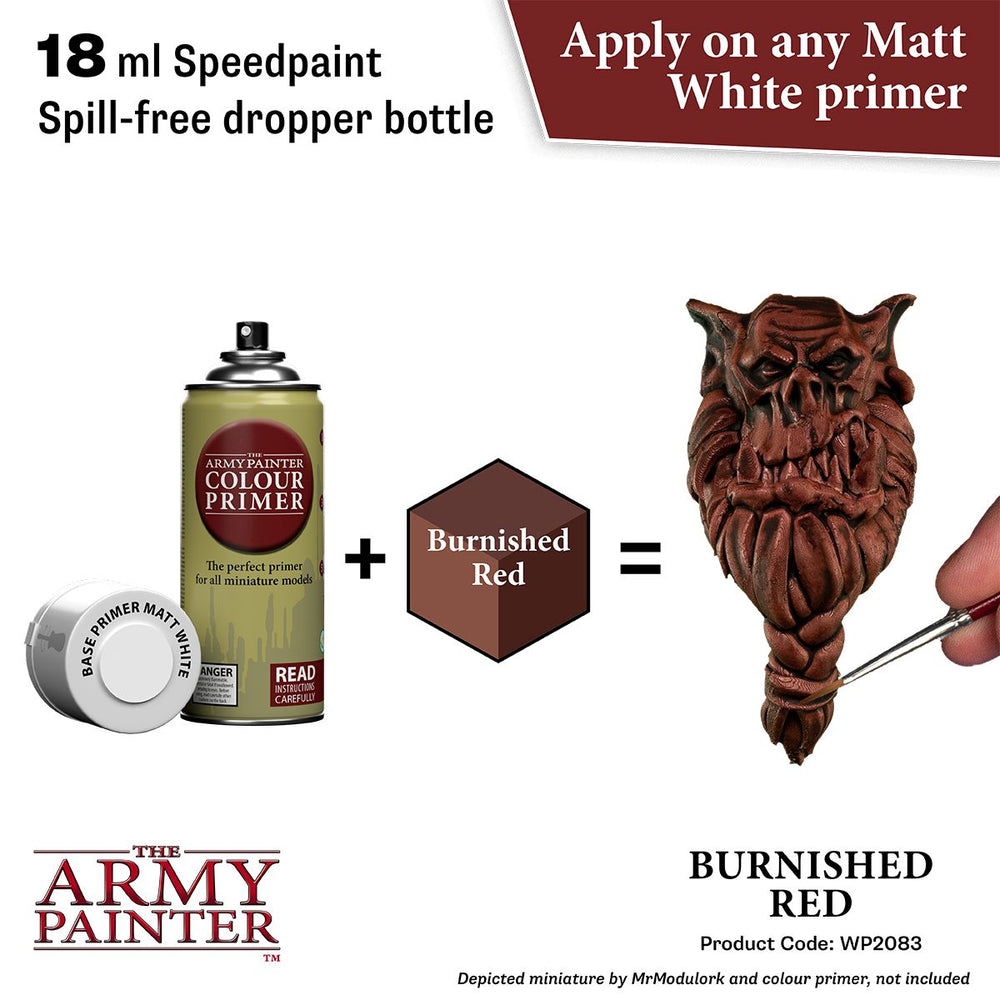Army Painter Warpaints Speedpaint 2.0: Burnished Red 18ml (ONLINE ORDER ONLY)