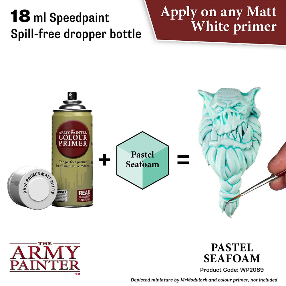Army Painter Warpaints Speedpaint 2.0: Pastel Seafoam 18ml (ONLINE ORDER ONLY)