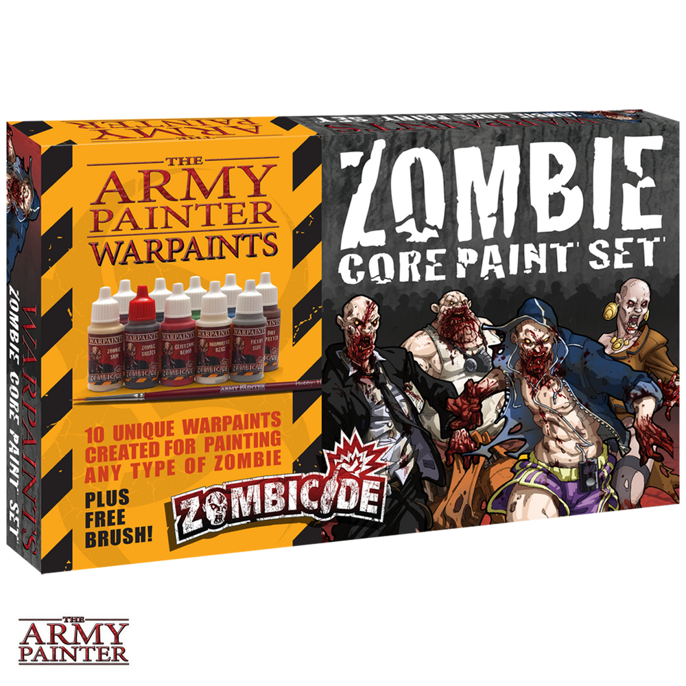 Army Painter Warpaints: Zombicide Core Paint Set (ONLINE ORDER ONLY)