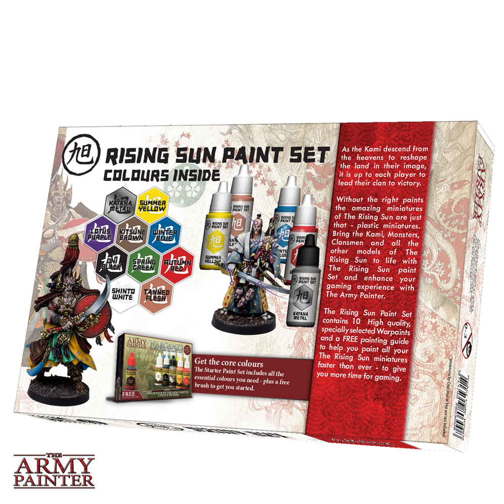 Army Painter Warpaints: Rising Sun Paint Set (ONLINE ORDER ONLY)