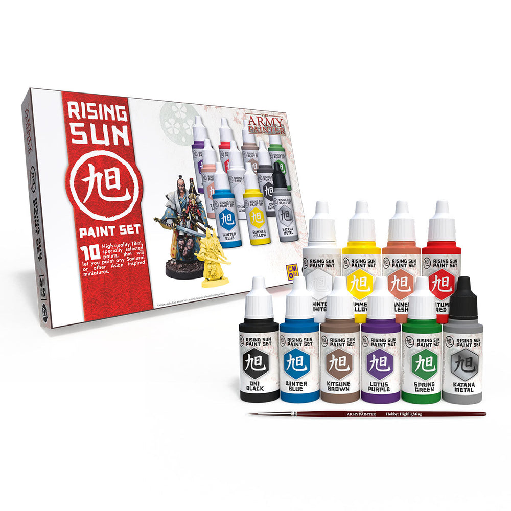 Army Painter Warpaints: Rising Sun Paint Set (ONLINE ORDER ONLY)