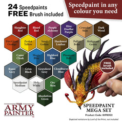 Army Painter Warpaints: Speedpaint - Mega Paint Set (ONLINE ORDER ONLY)