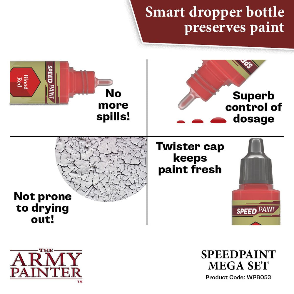 Army Painter Warpaints: Speedpaint - Mega Paint Set (ONLINE ORDER ONLY)