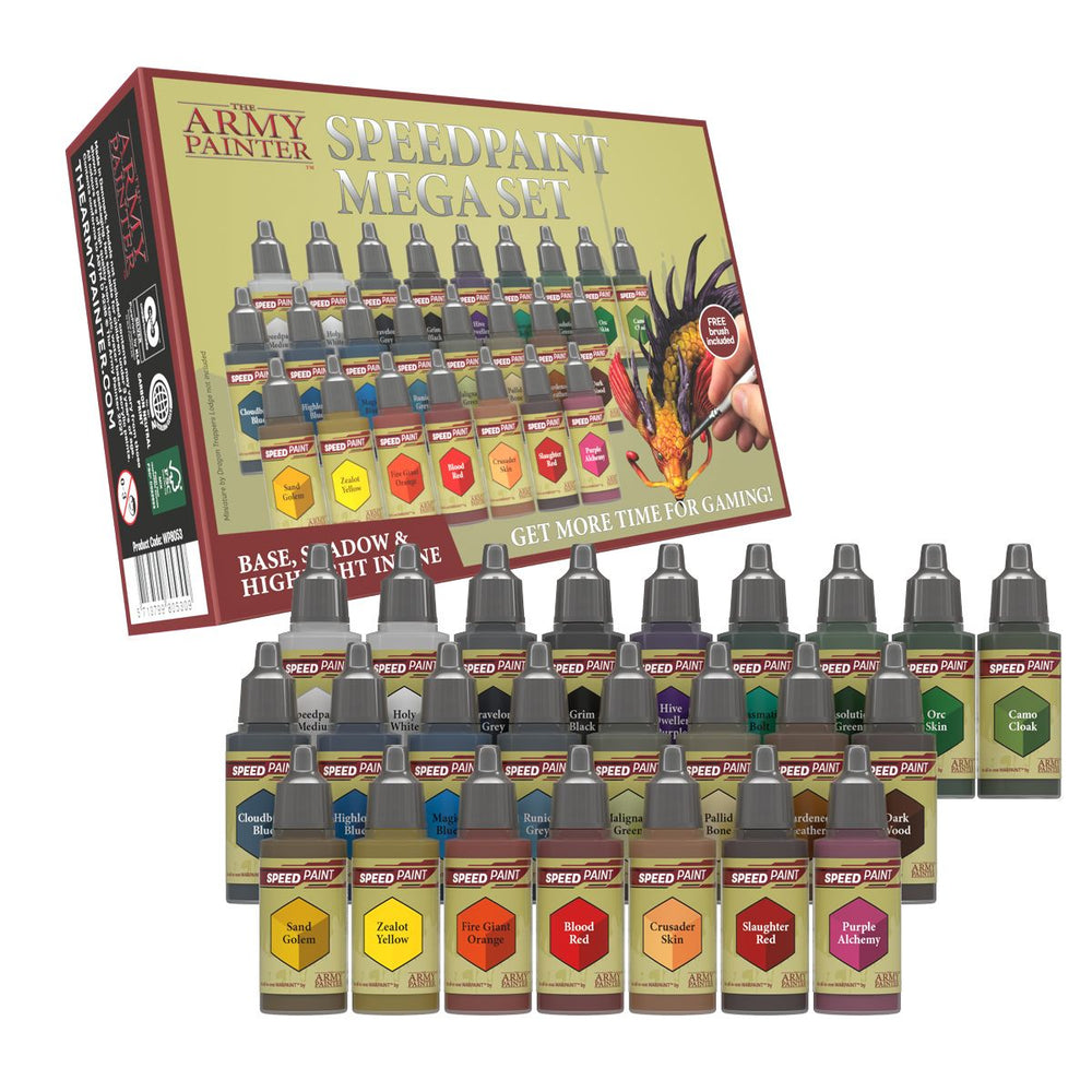Army Painter Warpaints: Speedpaint - Mega Paint Set (ONLINE ORDER ONLY)