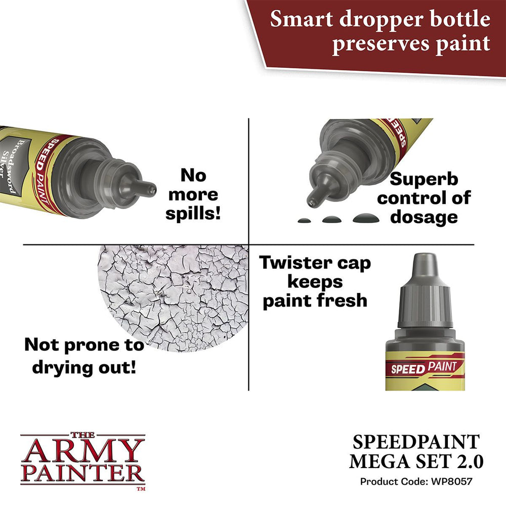 Army Painter Speedpaint Mega Set 2.0 (ONLINE ORDER ONLY)