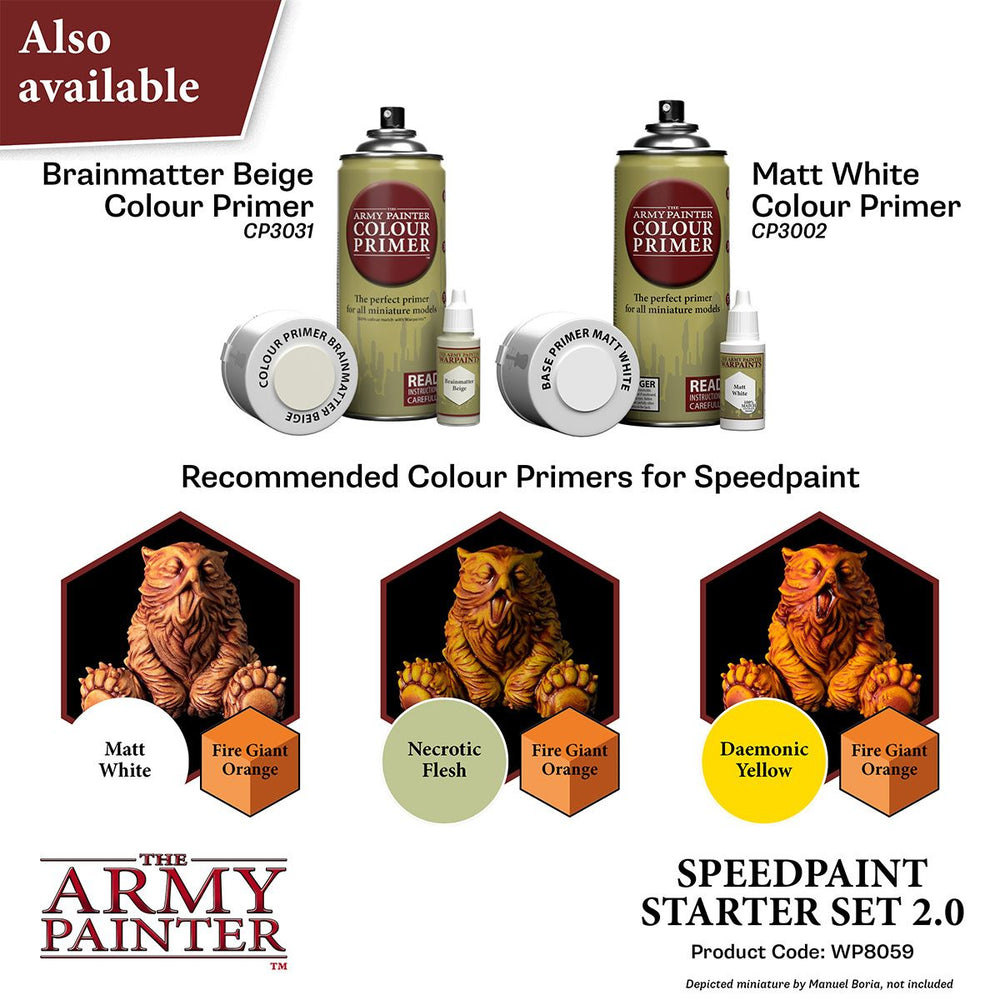Army Painter Warpaints: Speedpaint Starter Set 2.0 (ONLINE ORDER ONLY)