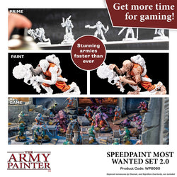 Army Painter Speedpaint Most Wanted Set 2.0 (ONLINE ORDER ONLY)