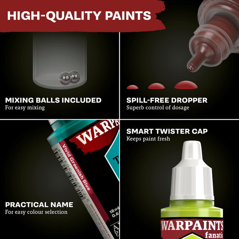 The Army Painter Warpaints Fanatic: Most Wanted Set (ONLINE ORDER ONLY)