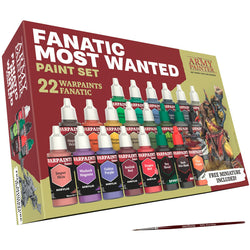 The Army Painter Warpaints Fanatic: Most Wanted Set (ONLINE ORDER ONLY)