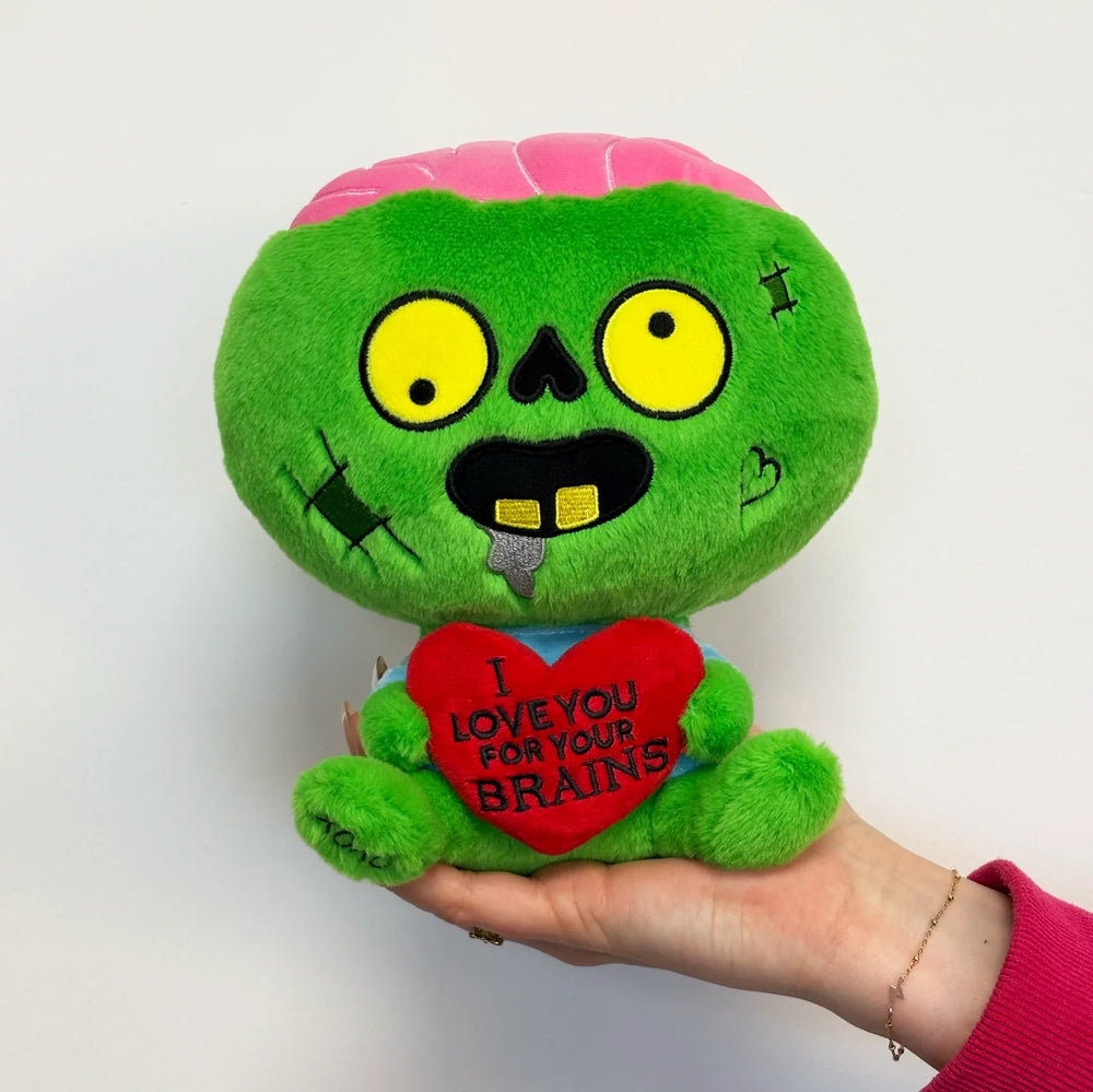 Punchkins Zombie Plush I Love You For Your Brain (ONLINE ORDER ONLY)
