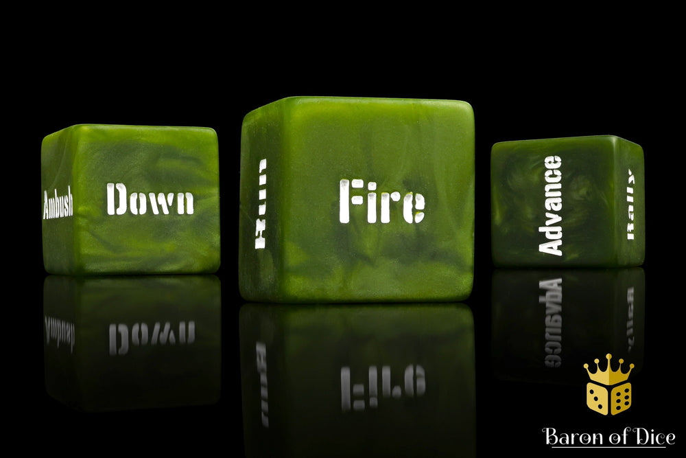 Action Order Dice (ONLINE ORDER ONLY)