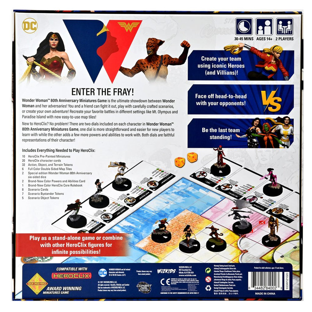 HeroClix: Wonder Woman - 80th Anniversary - Miniatures Game (ONLINE ORDER ONLY)