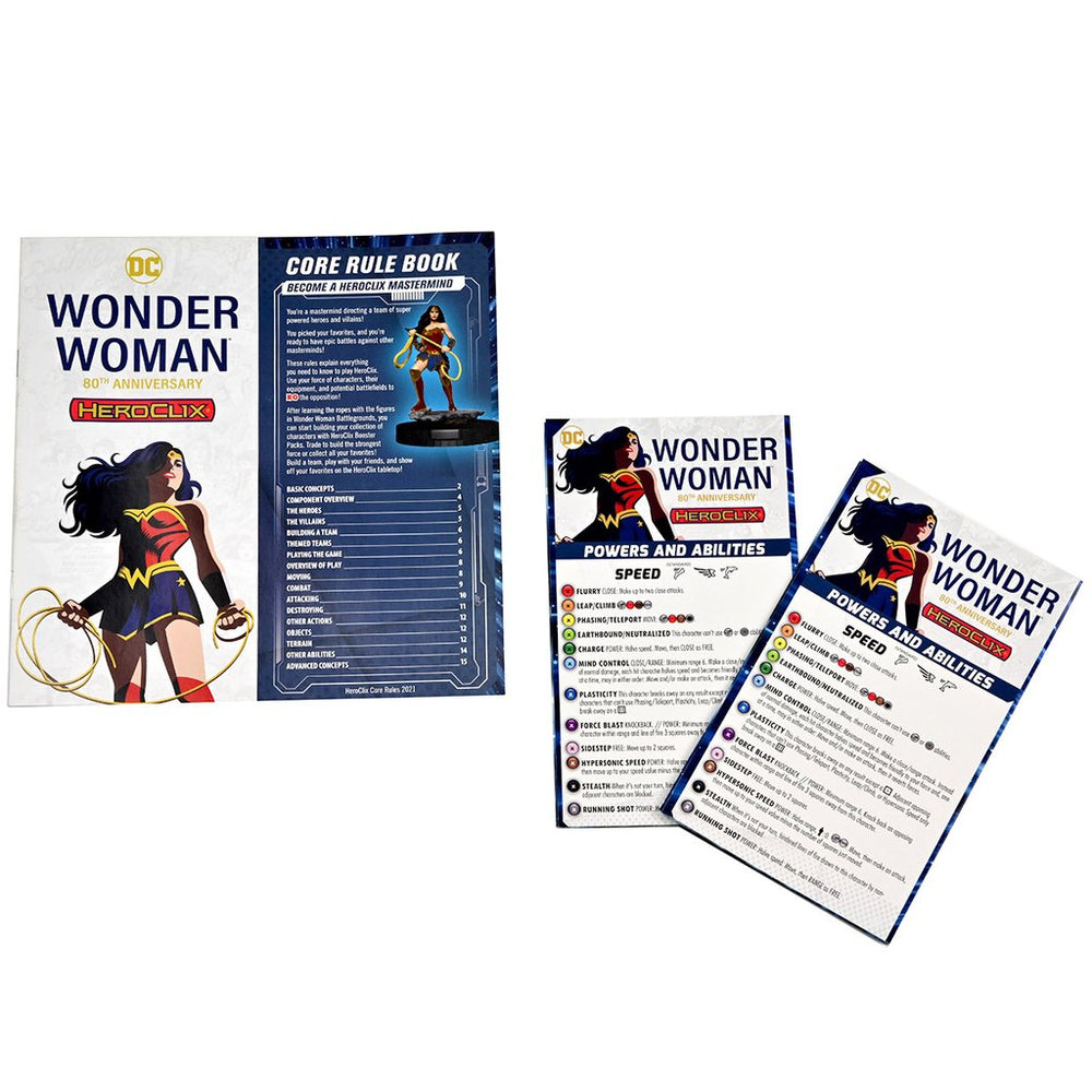 HeroClix: Wonder Woman - 80th Anniversary - Miniatures Game (ONLINE ORDER ONLY)