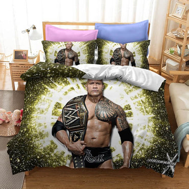 WWE RAW Cosplay Bedding Set Quilt Cover Without Filler (Online Order Only)