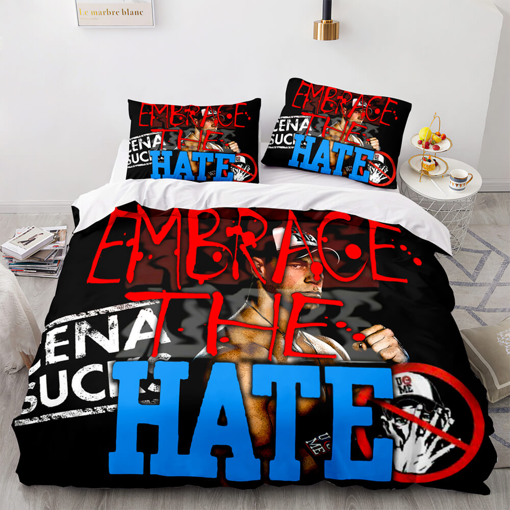 WWE RAW Pattern Bedding Sets Quilt Cover Without Filler (Online Order Only)