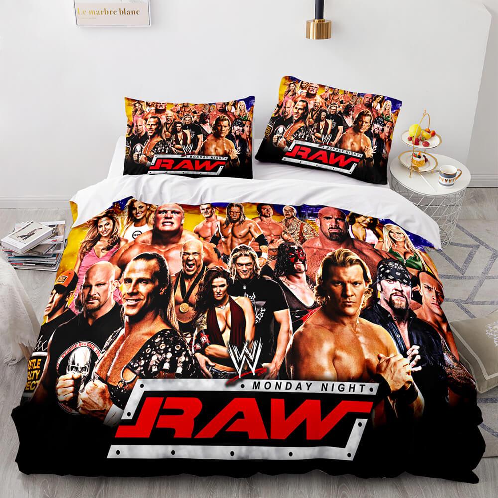 WWE RAW Bedding Set Duvet Covers (Online Order Only)