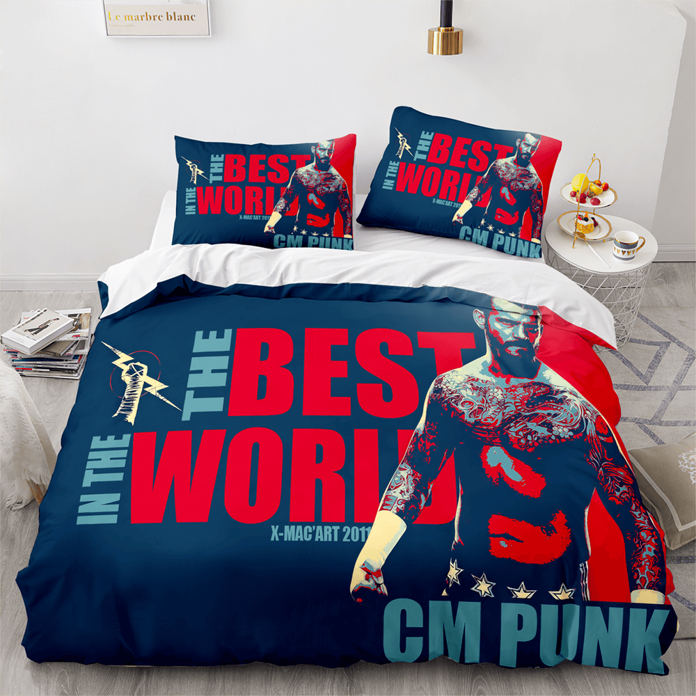 WWE RAW Pattern Bedding Sets Quilt Cover Without Filler (Online Order Only)