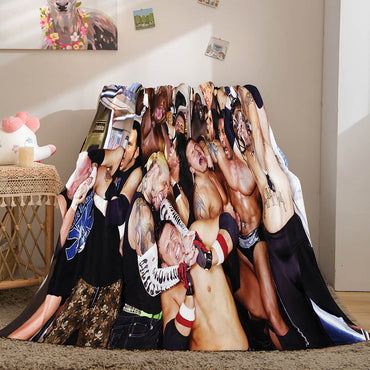 WWE World Wrestling Entertainment Cosplay Flannel Fleece Throw Blanket (Online Order Only)