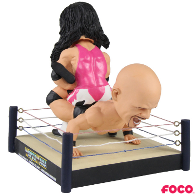WrestleMania 13 Bret Hart and Stone Cold Steve Austin Bobblehead (ONLINE ORDER ONLY)