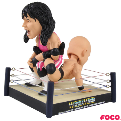 WrestleMania 13 Bret Hart and Stone Cold Steve Austin Bobblehead (ONLINE ORDER ONLY)