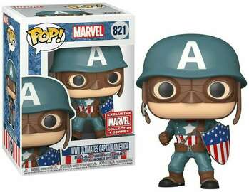 Pop! Marvel: WWII Ultimates Captain America (ONLINE ORDER ONLY)