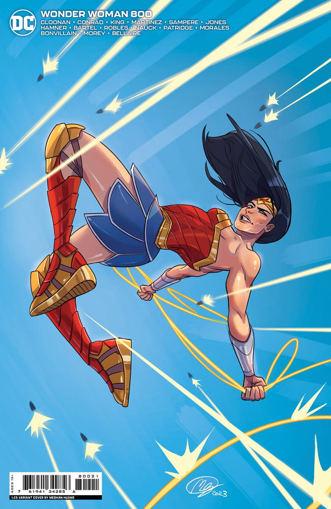 Wonder Woman #800 I 1:25 Megan Huang Card Stock Variant (06/20/2023) Dc (ONLINE ORDER ONLY)