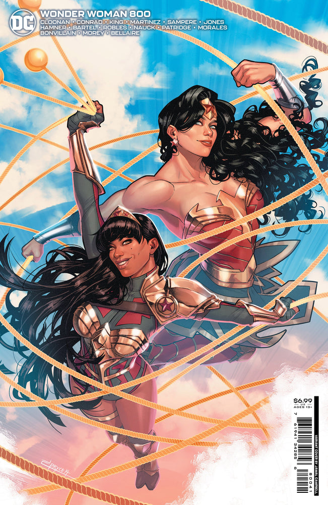 Wonder Woman #800 C Jamal Campbell Card Stock GGA Variant (06/20/2023) Dc (ONLINE ORDER ONLY)