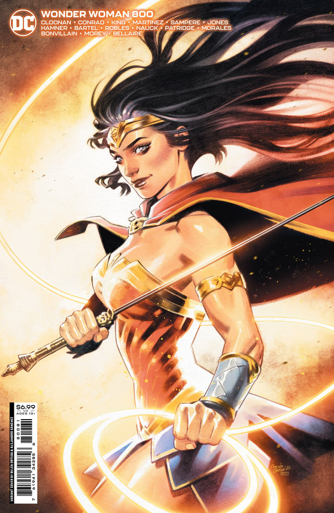 Wonder Woman #800 E Belen Ortega Card Stock GGA Variant (06/20/2023) Dc (ONLINE ORDER ONLY)