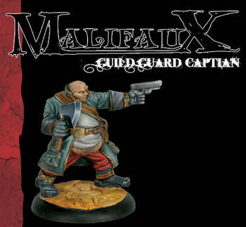 WYR1025 Guild Guard Captain - Guild Faction by Wyrd Miniatures (ONLINE ORDER ONLY)