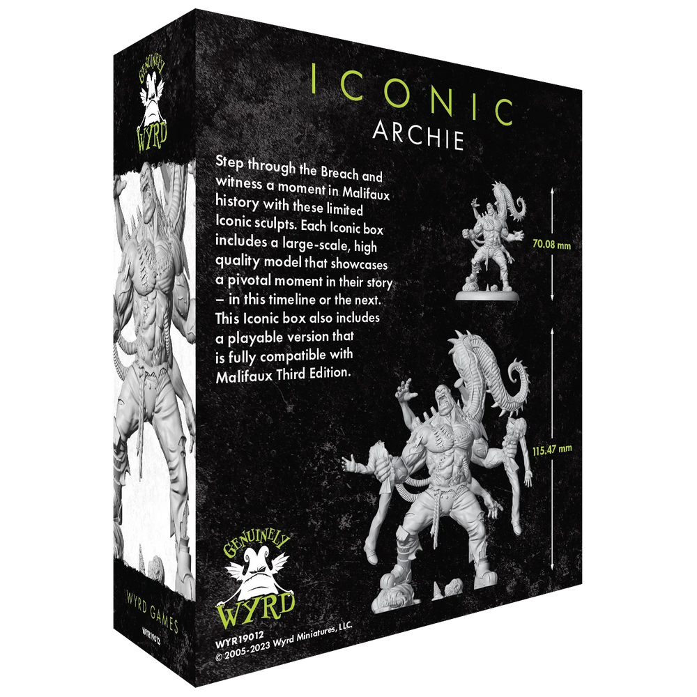 Malifaux Third Edition: Iconic - Ice Cream, You Scream - Archie (ONLINE ORDER ONLY)