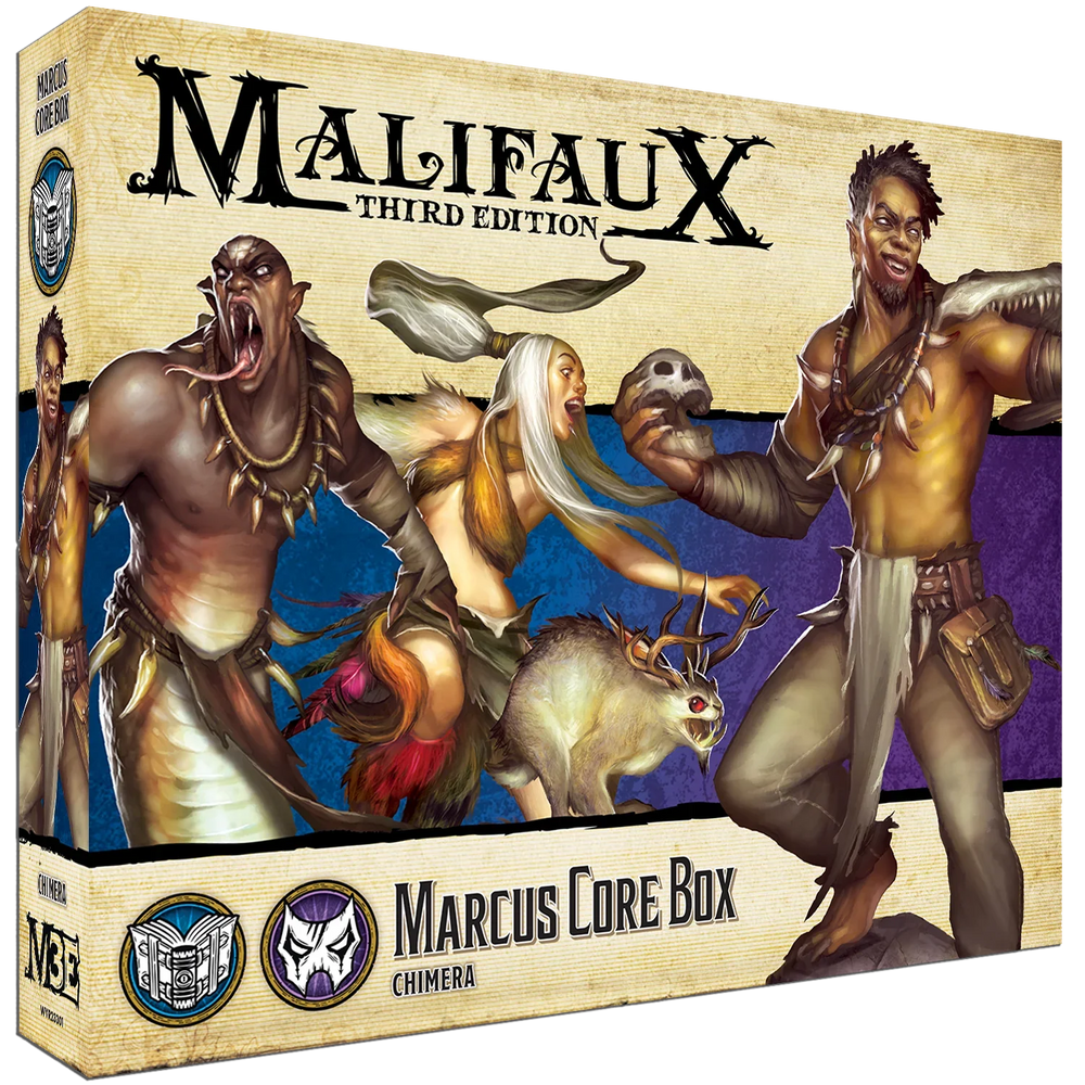 Malifaux Third Edition: Marcus Core Box (ONLINE ORDER ONLY)