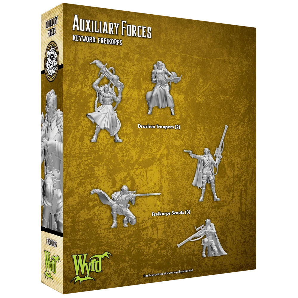 Malifaux Third Edition: Auxiliary Forces (ONLINE ORDER ONLY)