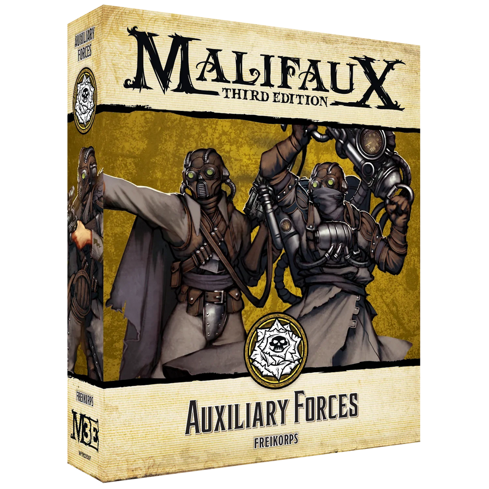 Malifaux Third Edition: Auxiliary Forces (ONLINE ORDER ONLY)