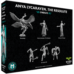 Malifaux 4E: Explorer's Society - Anya Lycarayen, The Resolute (ONLINE ORDER ONLY)