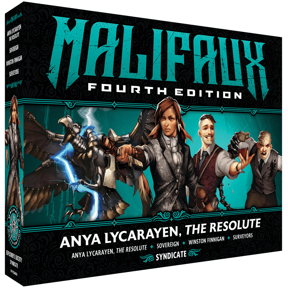 Malifaux 4E: Explorer's Society - Anya Lycarayen, The Resolute (ONLINE ORDER ONLY)