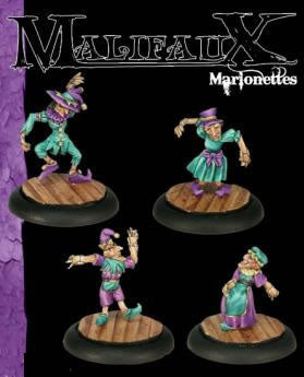 WYR4040 Marrionetts (4) by Wyrd Miniature (ONLINE ORDER ONLY)