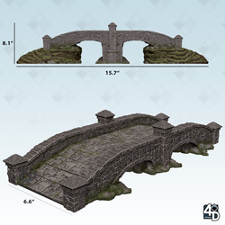 4D Settings: Stone Bridge (ONLINE ORDER ONLY)