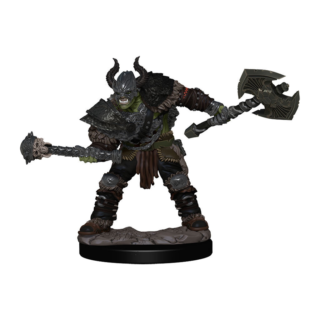 Pathfinder Battles: Half-Orc Barbarian Male (ONLINE ORDER ONLY)