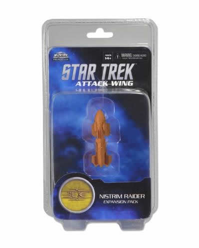 WZK71282 Nistrim Raider Star Trek Attack Wing Miniature Game WizKids (ONLINE ORDER ONLY)
