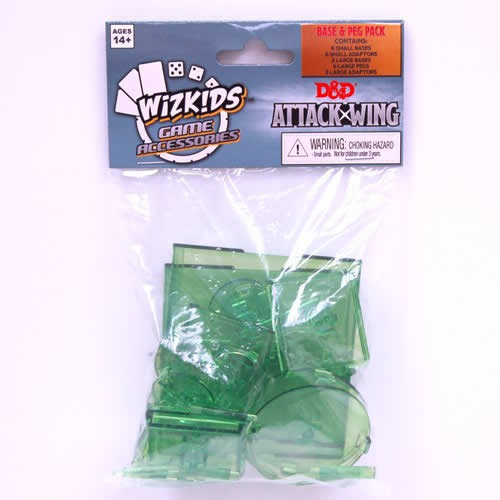 WZK71686 Dungeons and Dragons Attack Wing Green Faction Base WizKids (ONLINE ORDER ONLY)