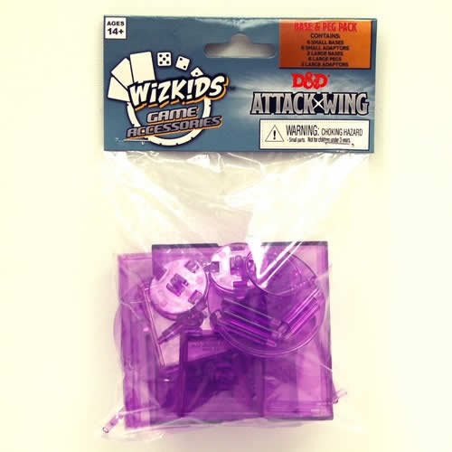 WZK71689 Dungeons and Dragons Attack Wing Purple Faction Base WizKids (ONLINE ORDER ONLY)