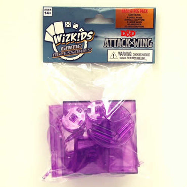 WZK71689 Dungeons and Dragons Attack Wing Purple Faction Base WizKids (ONLINE ORDER ONLY)