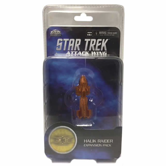 WZK72018 Star Trek Attack Wing: Halik Raider Expansion Pack WizKids Games (ONLINE ORDER ONLY)