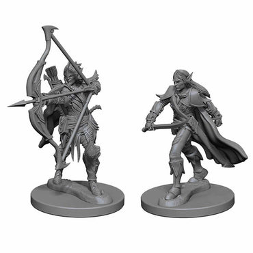 WZK72598 Elf Male Fighter Pathfinder Battles Miniatures Unpainted Minis WizKids (ONLINE ORDER ONLY)