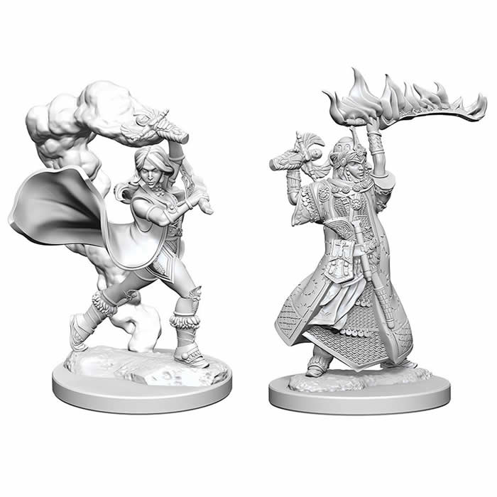 WZK72601 Human Female Cleric Pathfinder Battles Miniatures Unpainted Minis WizKids (ONLINE ORDER ONLY)