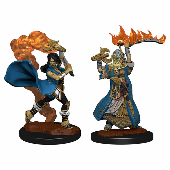 WZK72601 Human Female Cleric Pathfinder Battles Miniatures Unpainted Minis WizKids (ONLINE ORDER ONLY)