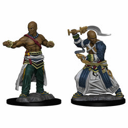 WZK72612 Human Male Monk Pathfinder Battles Miniatures Unpainted Minis WizKids (ONLINE ORDER ONLY)