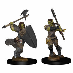 WZK72614 Half-orc Female Barbarian Pathfinder Battles Miniatures Unpainted (ONLINE ORDER ONLY)