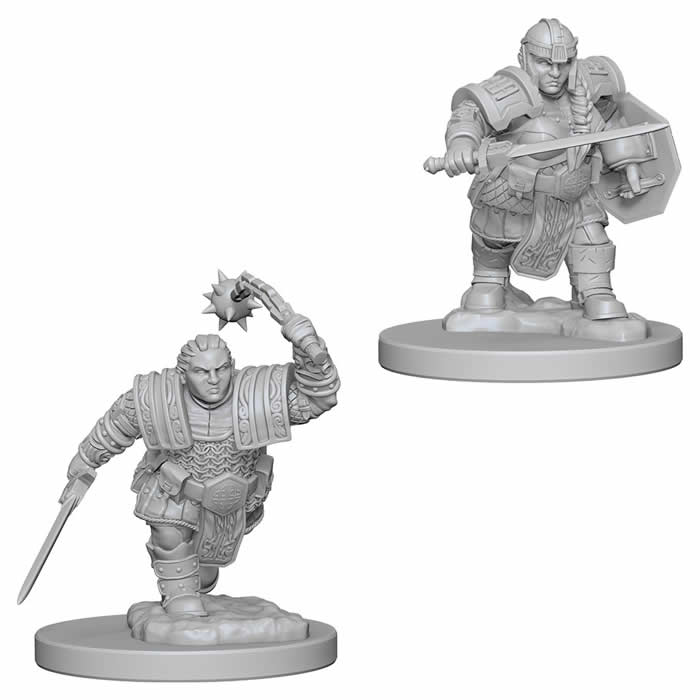 WZK72617 Dwarf Female Fighter Nozurs Marvelous Miniatures D &amp; D Unpainted (ONLINE ORDER ONLY)